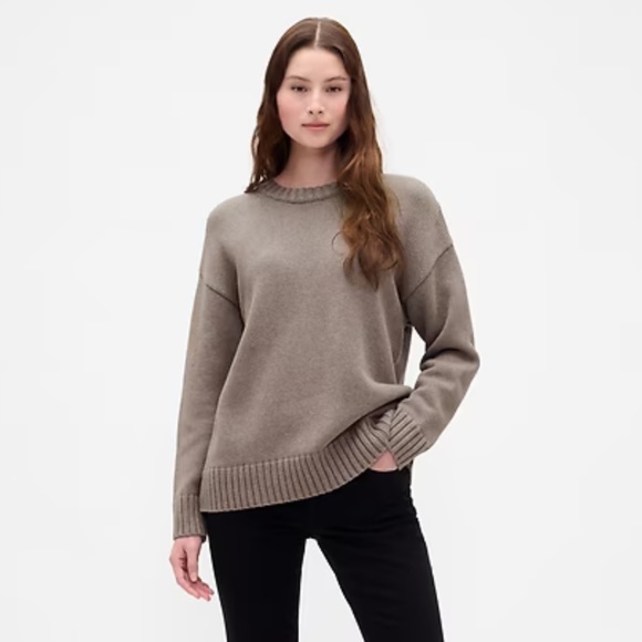 NWT Gap 100% Cotton Oversized Sweater - Picture 1 of 7
